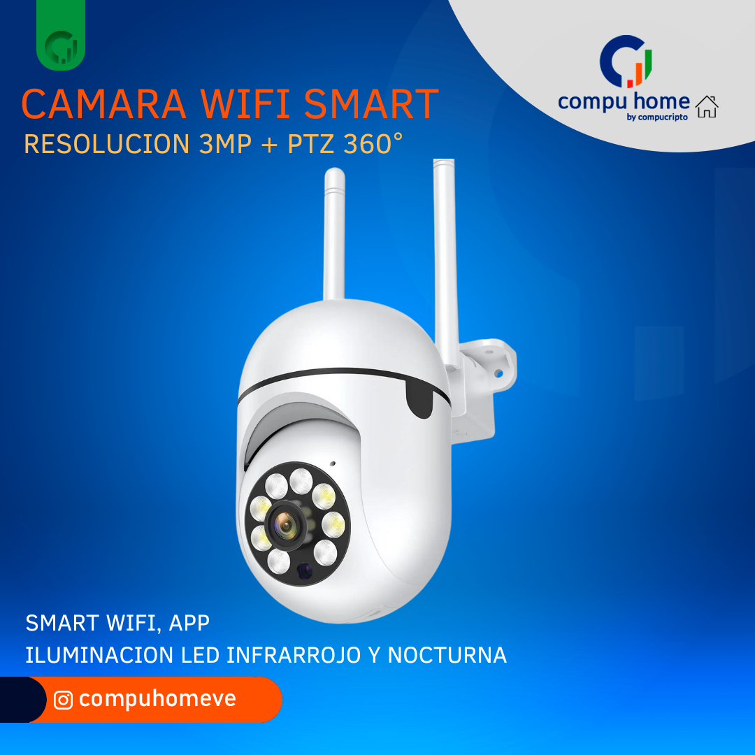 Smart WiFi 1080p PTZ Security Camera