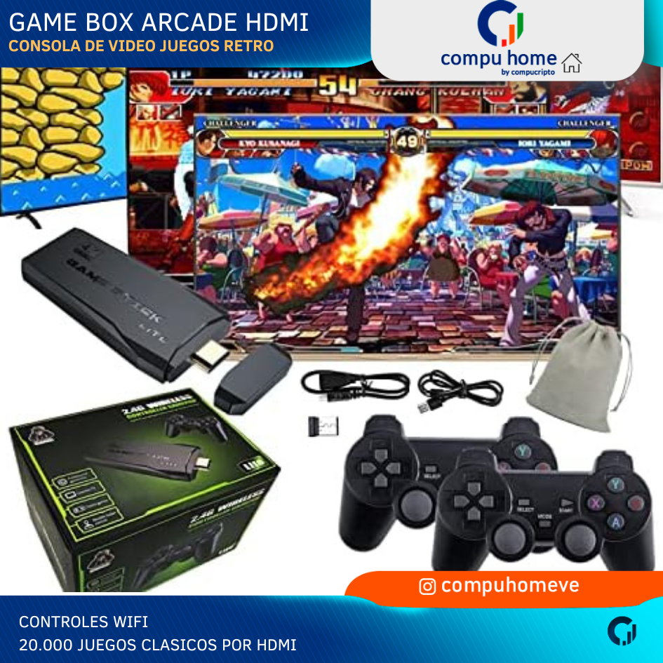 Retro Arcade Game Box Console 20,000 Games