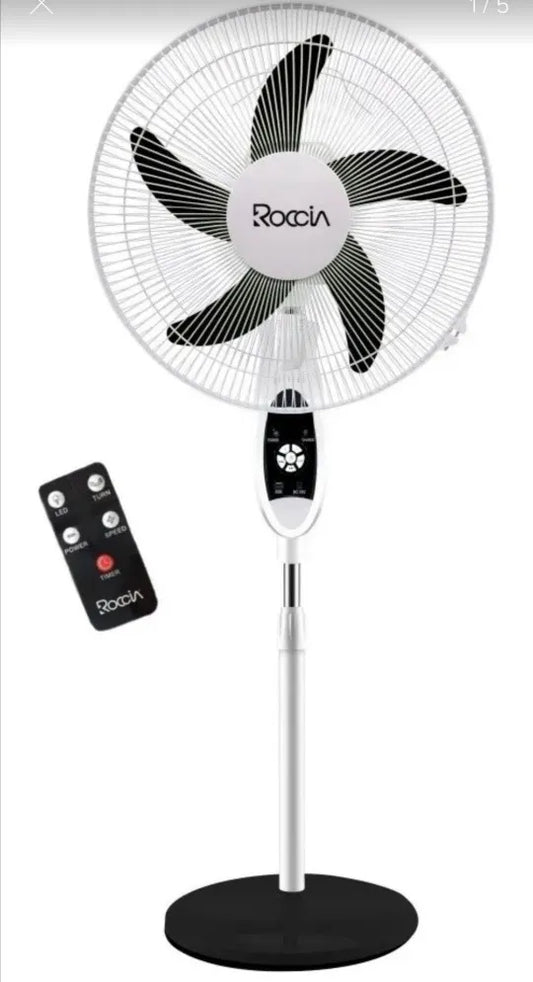 Rechargeable Fan 18 Inch Battery 4 - 12 Hrs Led Light