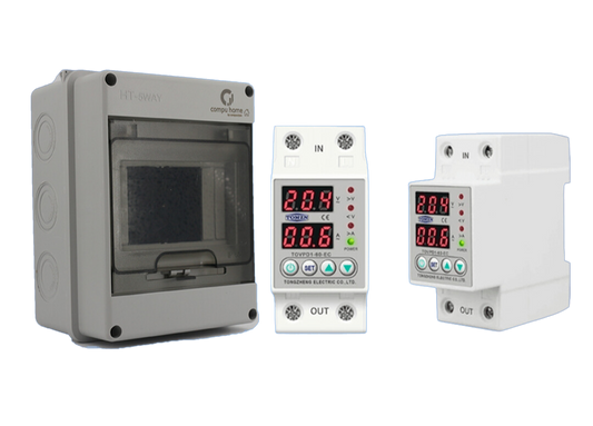 Kit Protector Integral 220v + 110v (63A x 2)