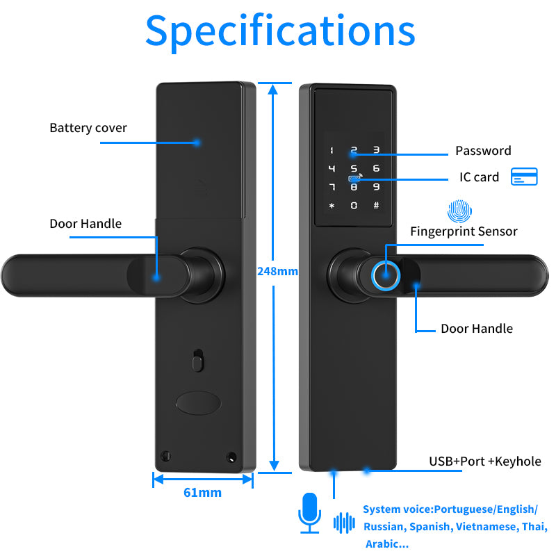 Smart WiFi Biometric Lock