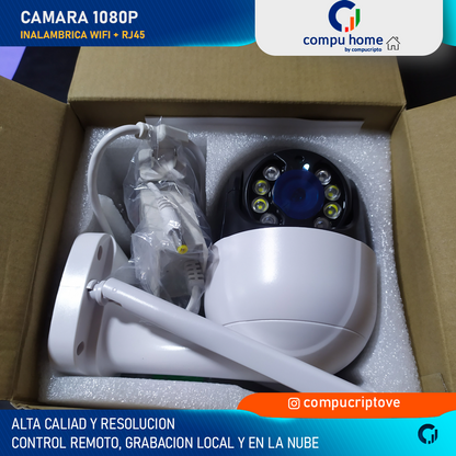 Camara de Seguridad Smart WiFi 1080p PTZ