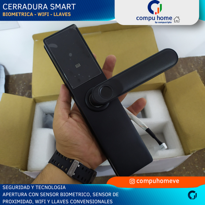 Cerradura Biometrica Smart WiFi