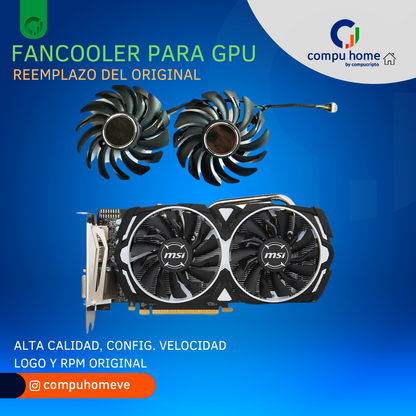 Fan Cooler for GPUs 