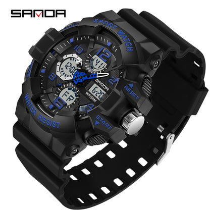 Digital and Analog Sports Watch