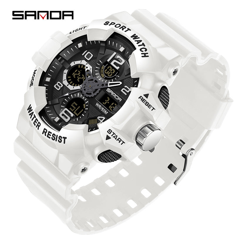 Digital and Analog Sports Watch