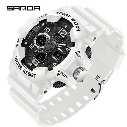 Digital and Analog Sports Watch