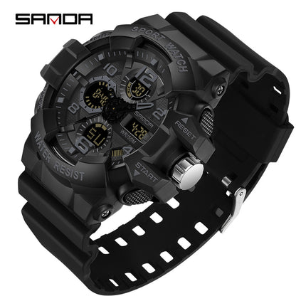 Digital and Analog Sports Watch