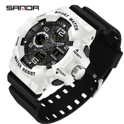 Digital and Analog Sports Watch