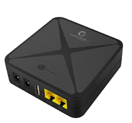 Mini UPS Router Fibra Optica 10000 mAH 5V 9V 12V PoE