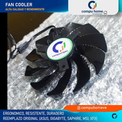 Fan Cooler for GPUs 