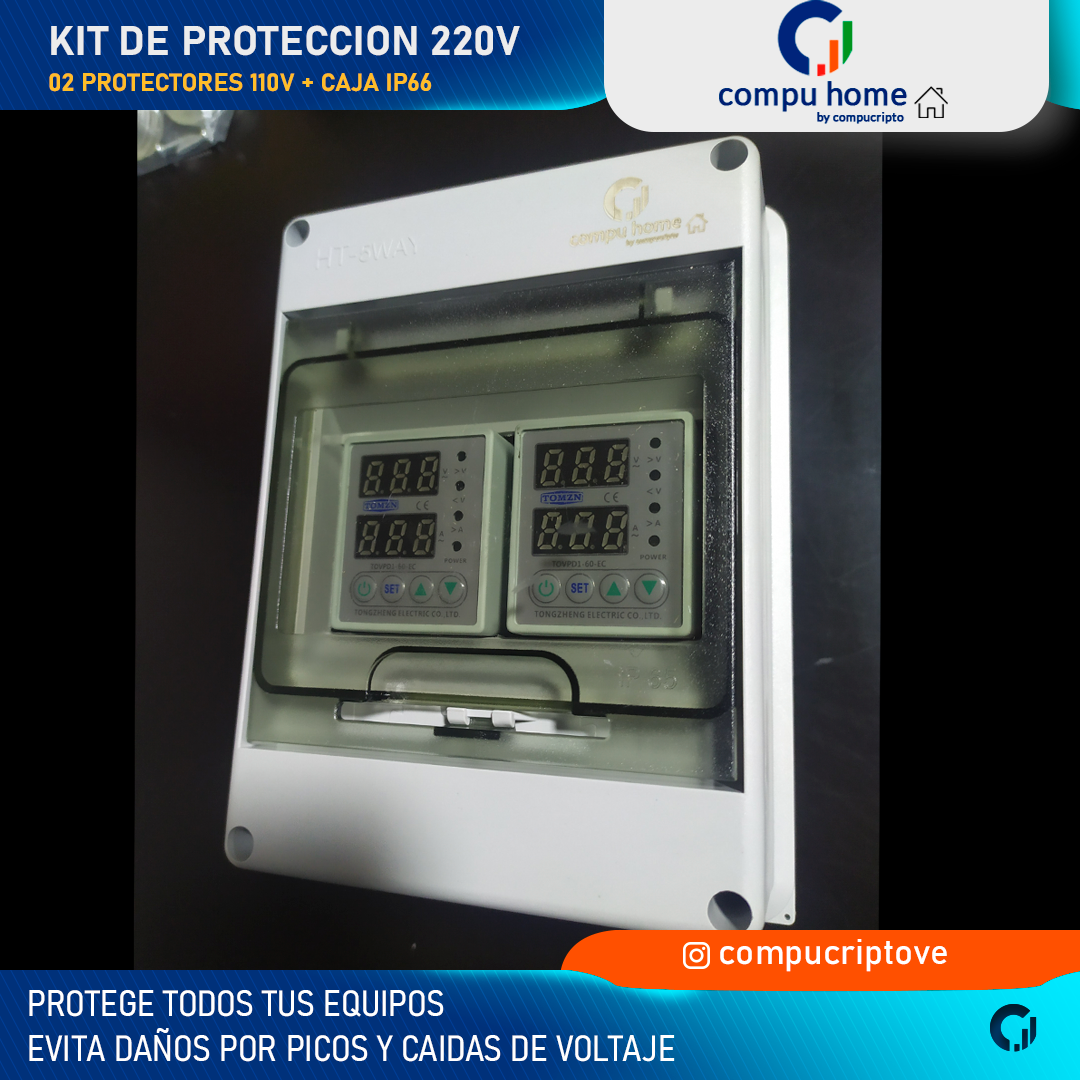 Integral Protector 220v + 110v (63A x 2)