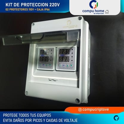 Integral Protector 220v + 110v (63A x 2)