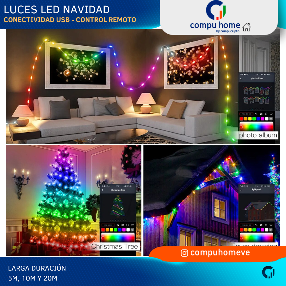 Smart Christmas LED Lights 