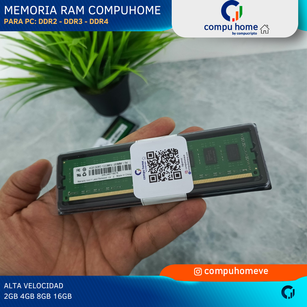 Memoria RAM DDR2 DDR3 DDR4