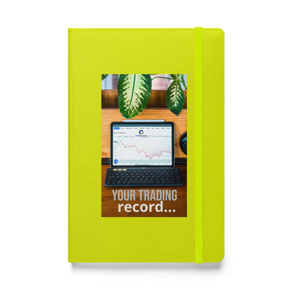 Trading Records Hardcover Notebook