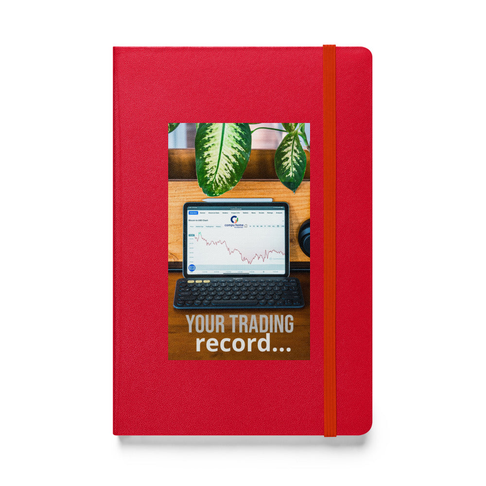 Trading Records Hardcover Notebook