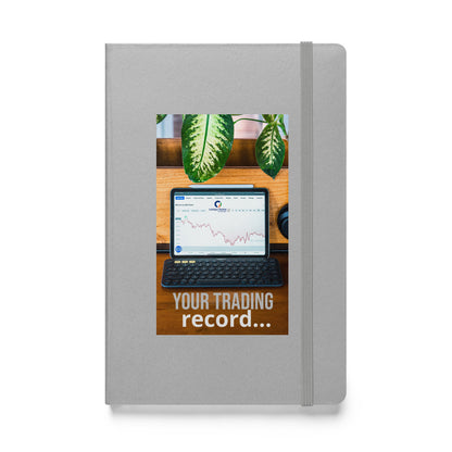 Trading Records Hardcover Notebook