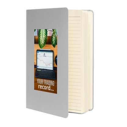 Trading Records Hardcover Notebook