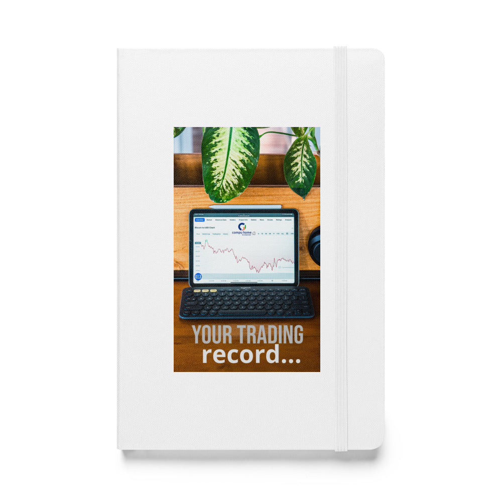 Trading Records Hardcover Notebook