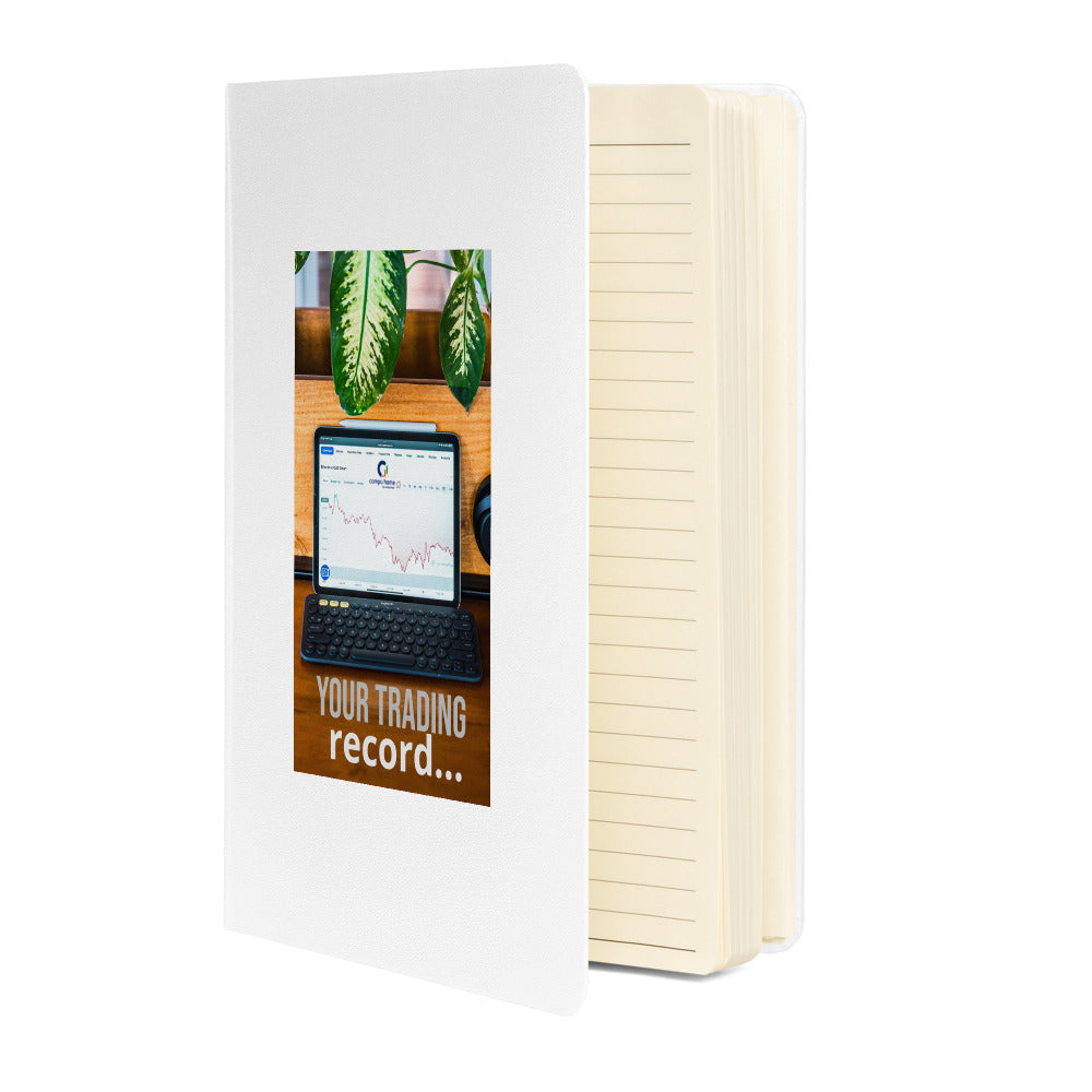 Trading Records Hardcover Notebook