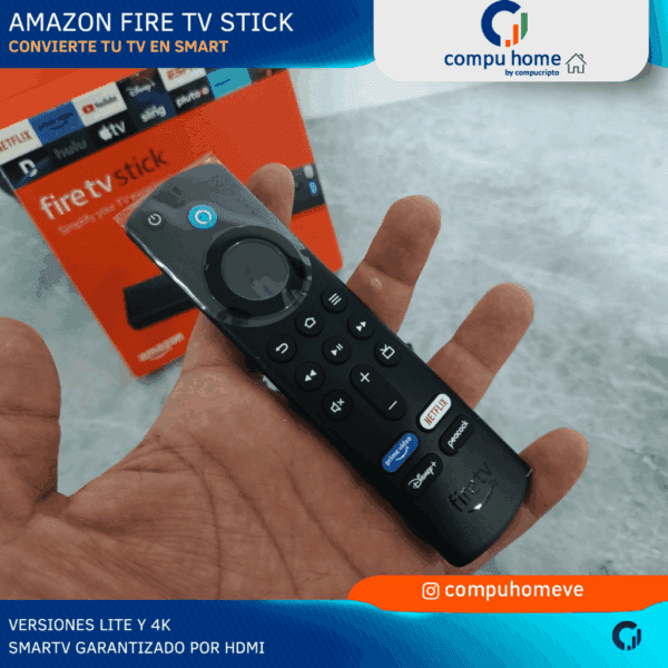 📺🍿fire tv stick full hd: netflix, disney+, original amazon, convierte tu tv en smart ✅