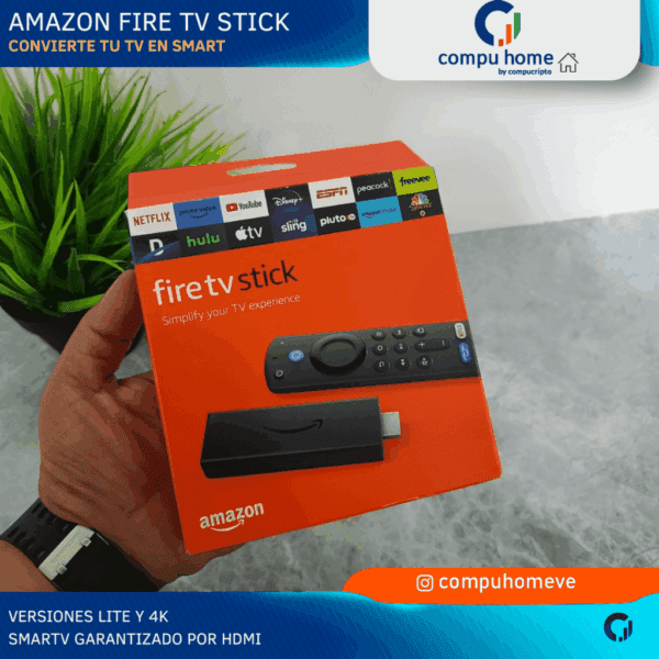📺🍿fire tv stick full hd: netflix, disney+, original amazon, convierte tu tv en smart ✅