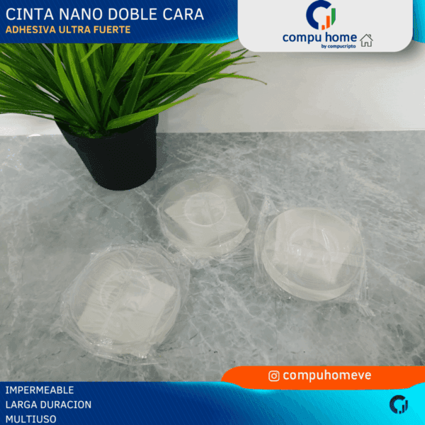 💪💧 cinta adhesiva nano doble cara ultra fuerte: 5m x 20mm, multi uso y resistente al agua 🚀
