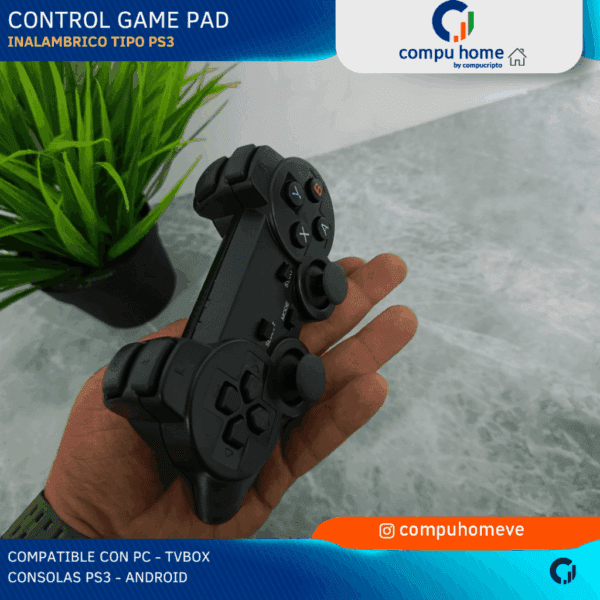 🎮🚀control inalámbrico gamepad pc/android: tipo ps3, plug & play, alta velocidad🕹️ ✅