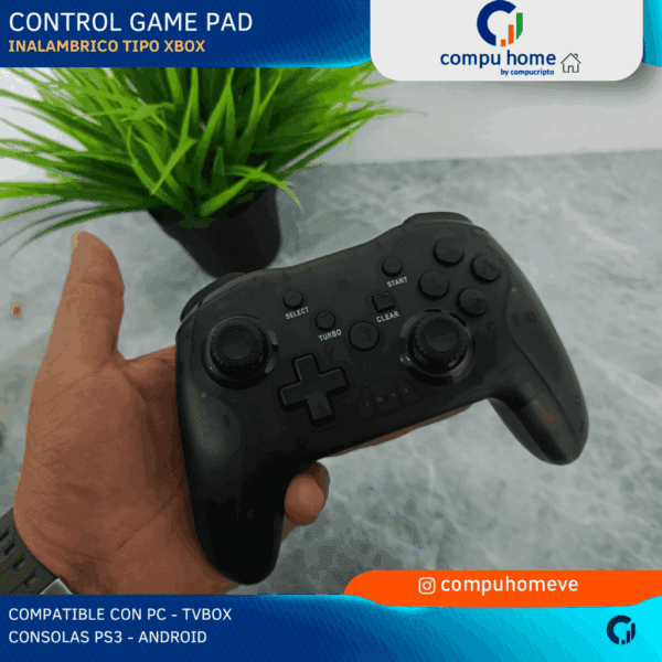 🎮🔋control inalámbrico xbox style: recargable, plug & play, 2.4ghz🚀 ✅