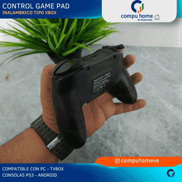 🎮🔋control inalámbrico xbox style: recargable, plug & play, 2.4ghz🚀 ✅