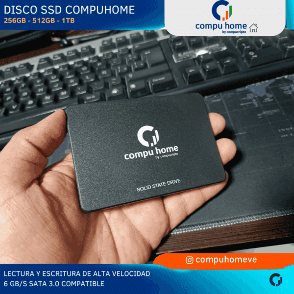 🚀 ssd compuhome 1tb/512gb: carga rápida y 6 gbps para pc/laptop