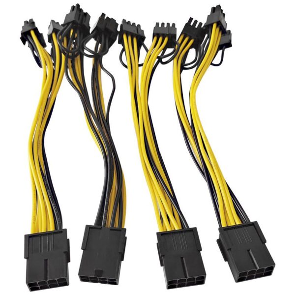 ⚡️🖥️cable divisor 8 pines (6+2): alta resistencia gpu avanzadas ✅