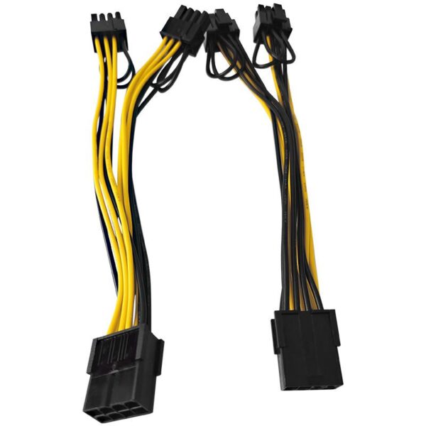 ⚡️🖥️cable divisor 8 pines (6+2): alta resistencia gpu avanzadas ✅