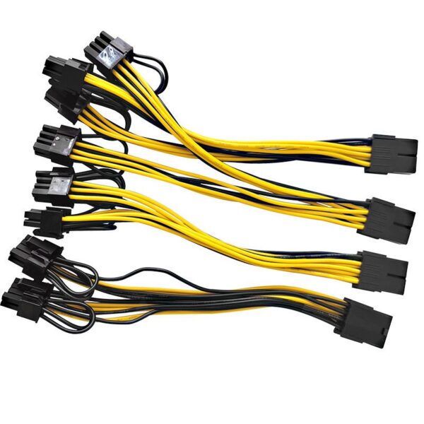 ⚡️🖥️cable divisor 8 pines (6+2): alta resistencia gpu avanzadas ✅