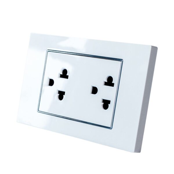 💎🏠línea lujo blanco: apagadores 1, 2, 3, usb c, aluminio 🔌🛡️