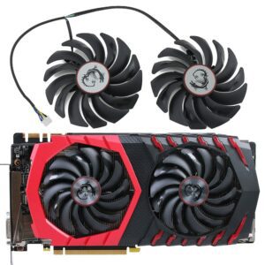 ❄️fan cooler gpu original: dúo/trío, msi, asus, otros. alto desempeño 🚀✅